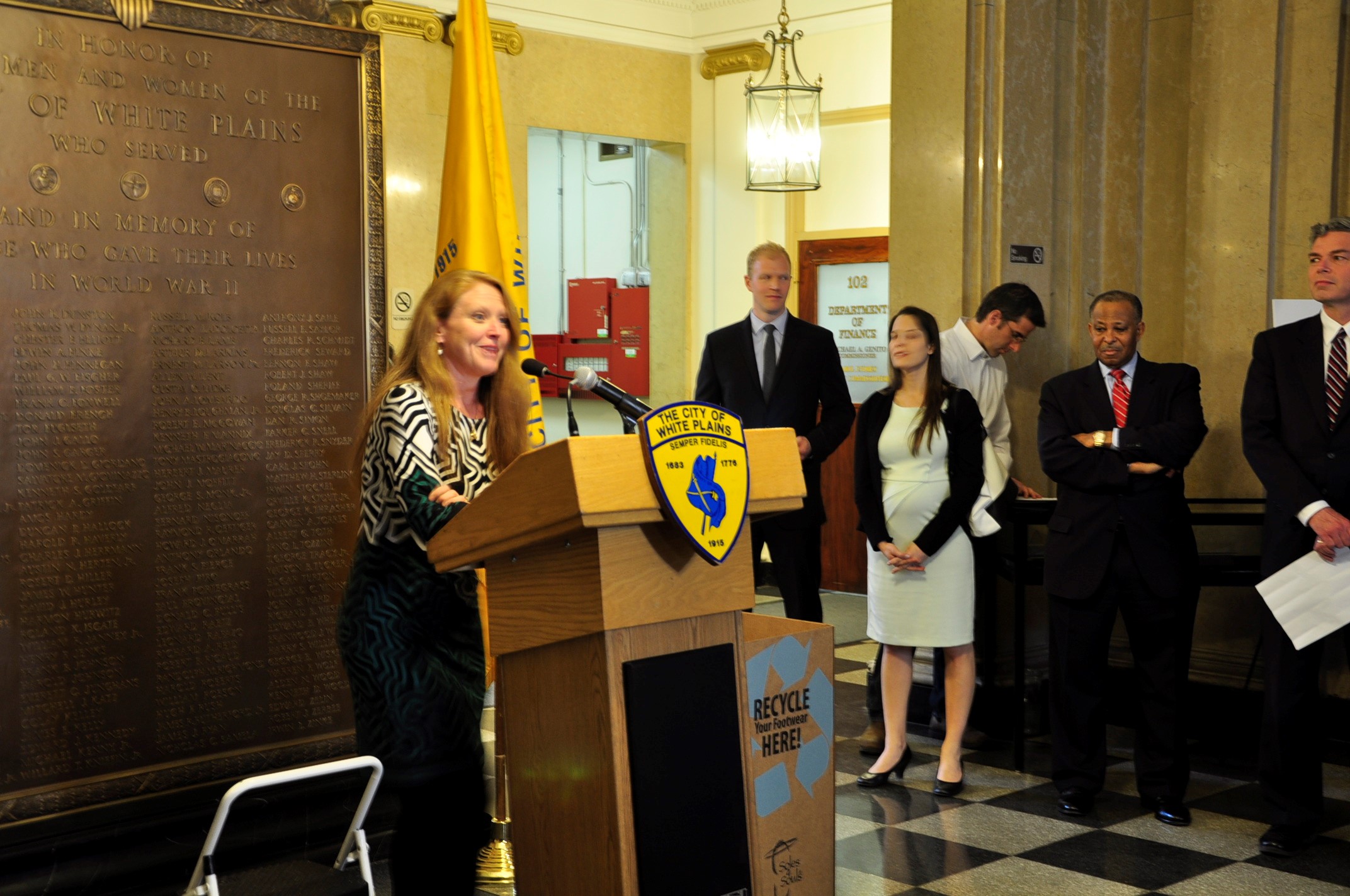 2014 Earth Day Press Conference speaker Jill Ianet